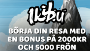 Ikibu - Börja din resa med bonus på 2000 kr (Dinabonusar)