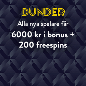 Dunder Casino - Ditt nya casino på nätet!